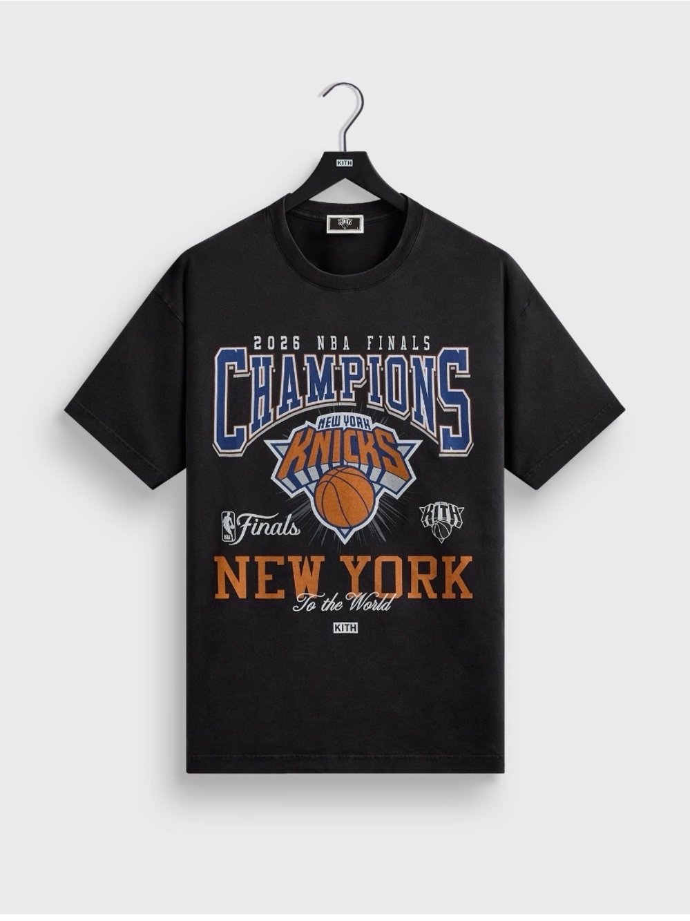 Kith New York Knicks NBA CHAMPIONS 2026 tee shirt